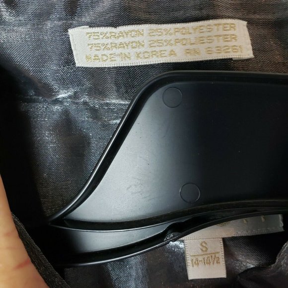 Men's Elliott Button-Down Collarless Dress Shirt-S - Picture 7 of 11